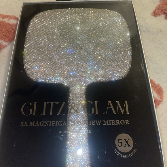 Glitz and Glam Handheld Mirror - Picture 3 of 8